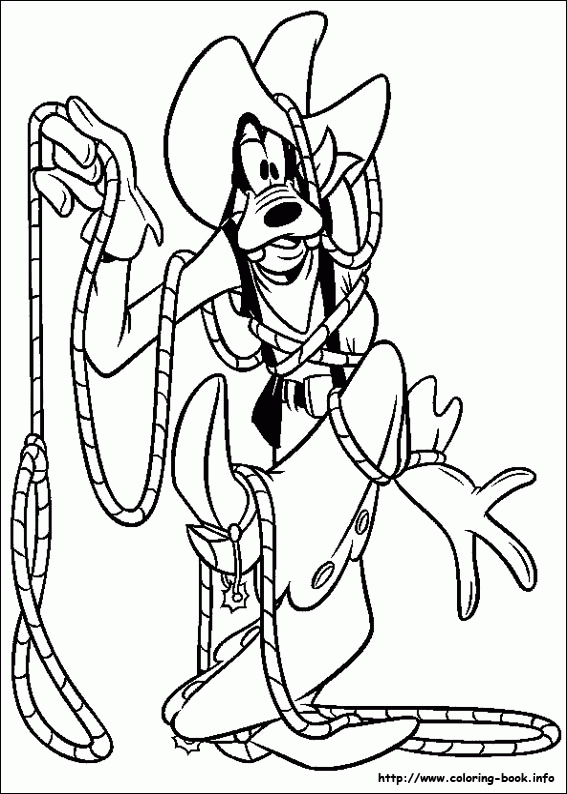Goofy kolorowanki